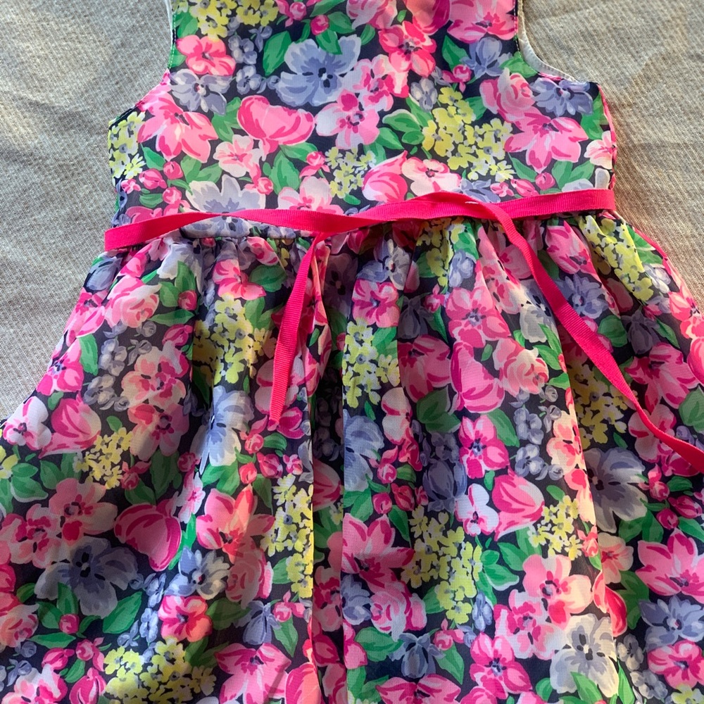 Floral Dress Carter's 9 Months Baby Girl - Picture 8 of 12